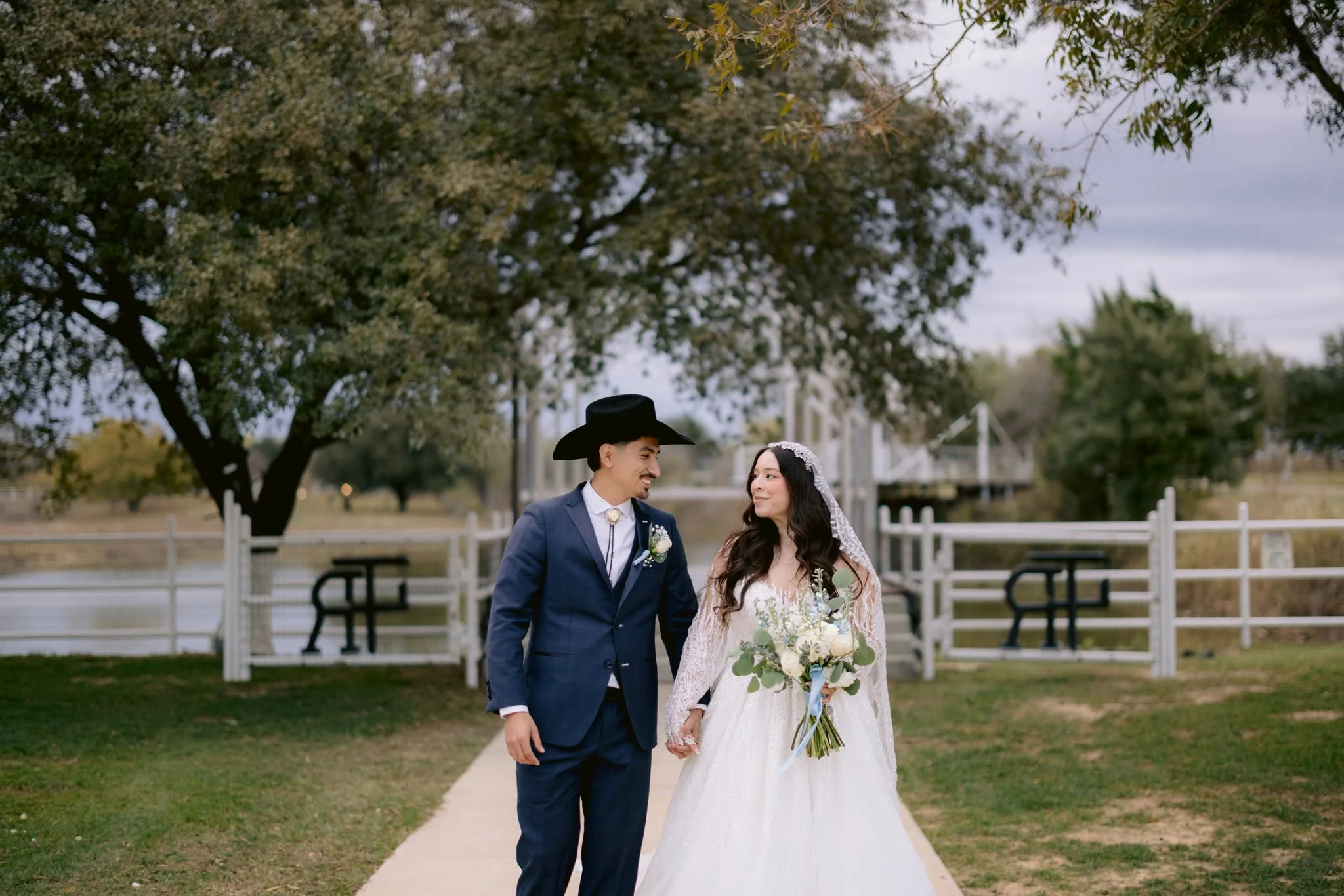 Event setup on the ranch