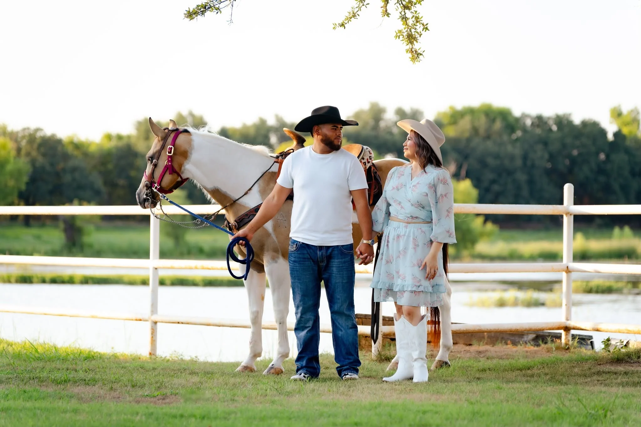 Wedding reception in the main hall at 4T Ranch Venue